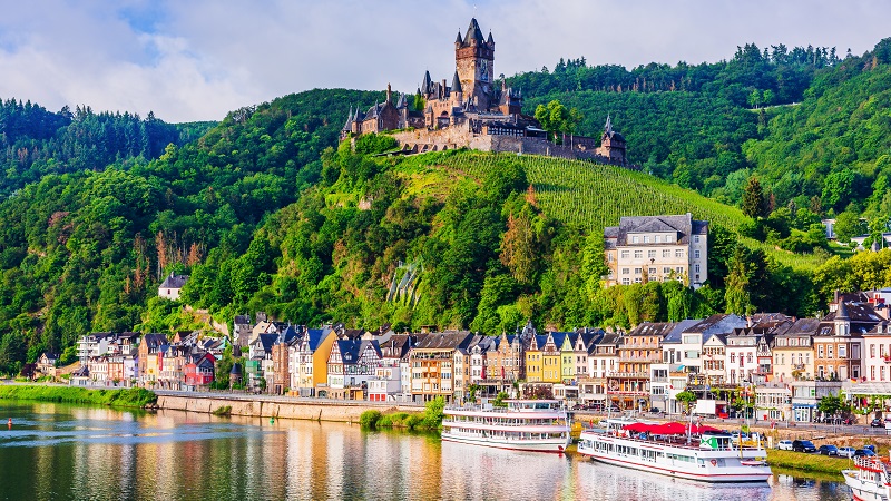 Bild: Cochem med Reichsburg